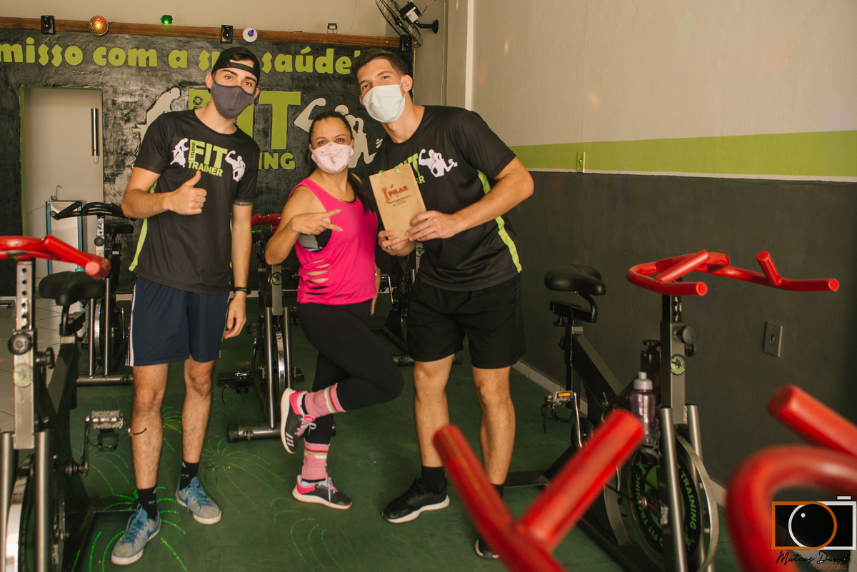 Studio Fit Aula de Spinning Beneficente em Alto Rio Doce - Mg