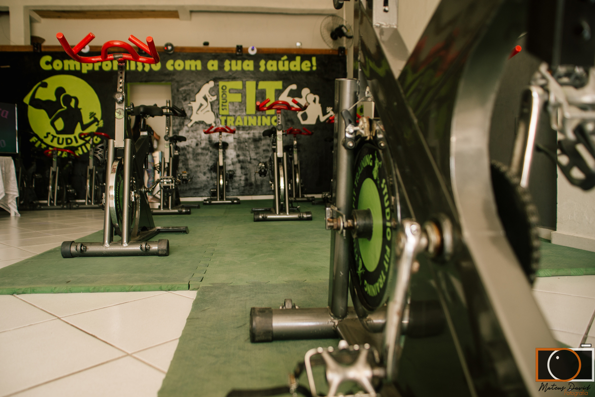 Studio Fit Aula de Spinning Beneficente em Alto Rio Doce - Mg