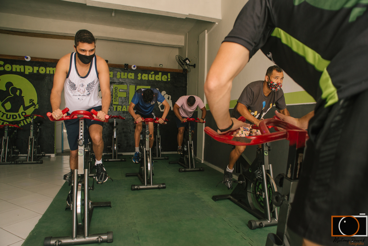 Studio Fit Aula de Spinning Beneficente em Alto Rio Doce - Mg