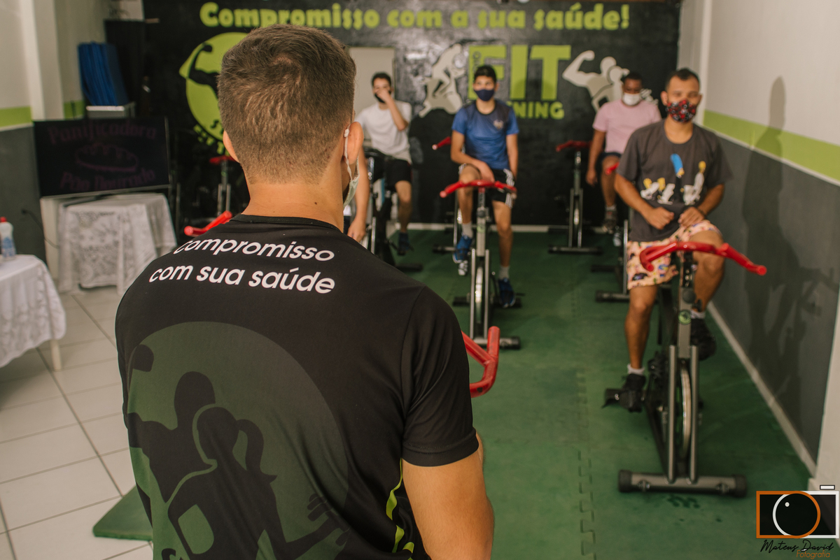 Studio Fit Aula de Spinning Beneficente em Alto Rio Doce - Mg