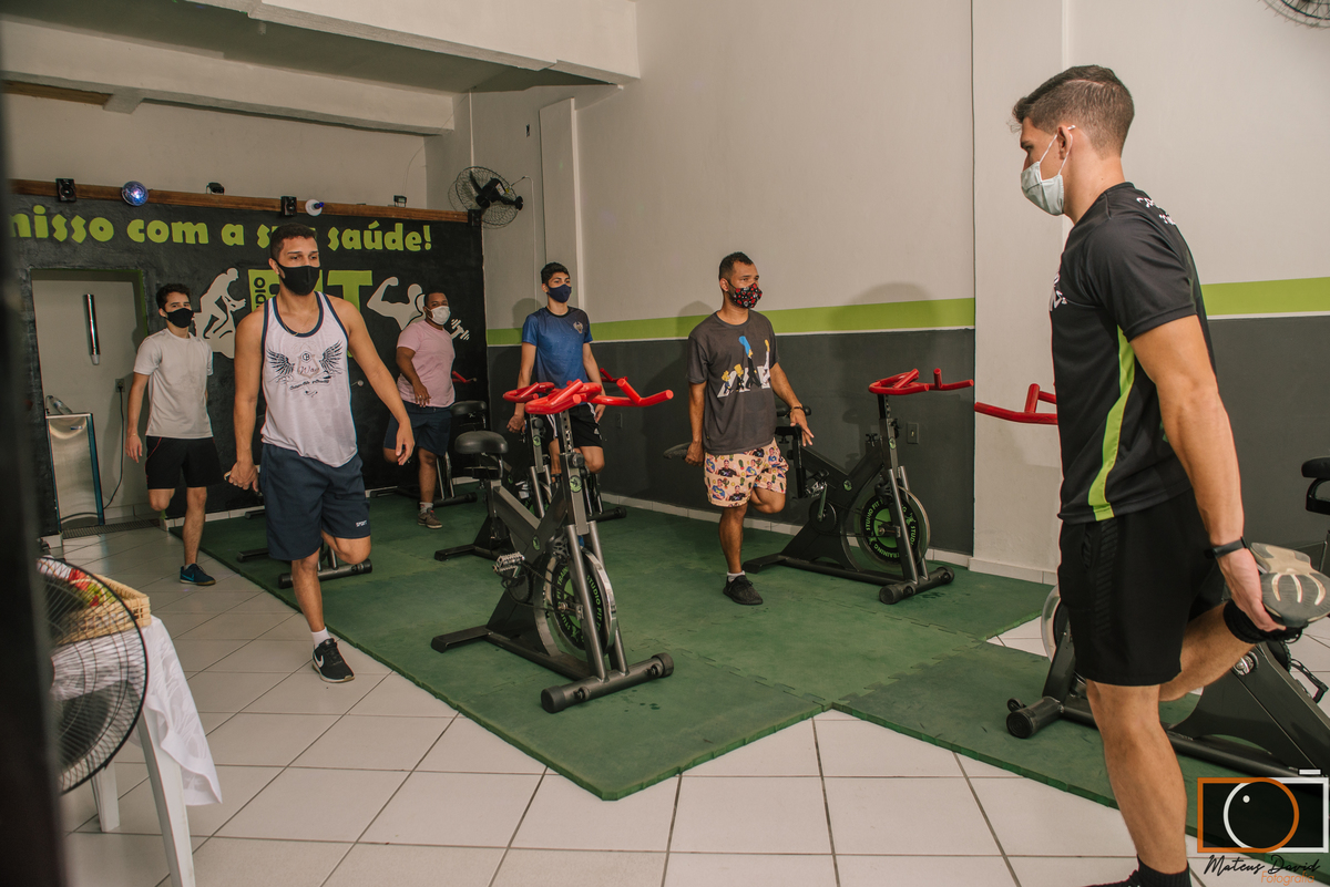 Studio Fit Aula de Spinning Beneficente em Alto Rio Doce - Mg