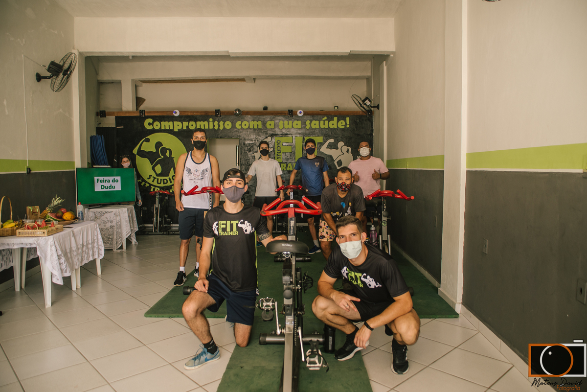 Studio Fit Aula de Spinning Beneficente em Alto Rio Doce - Mg