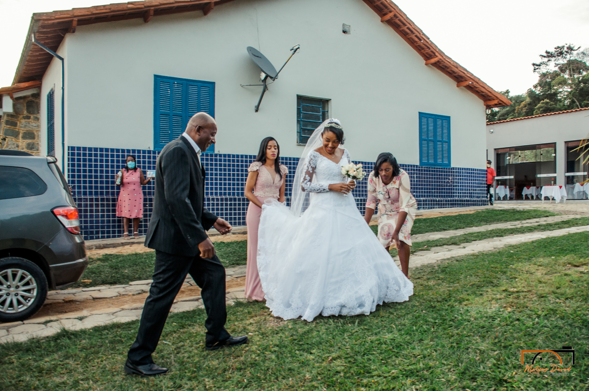 casamento intimista Lucas e Querem Barbacena MG encontro com o pai
