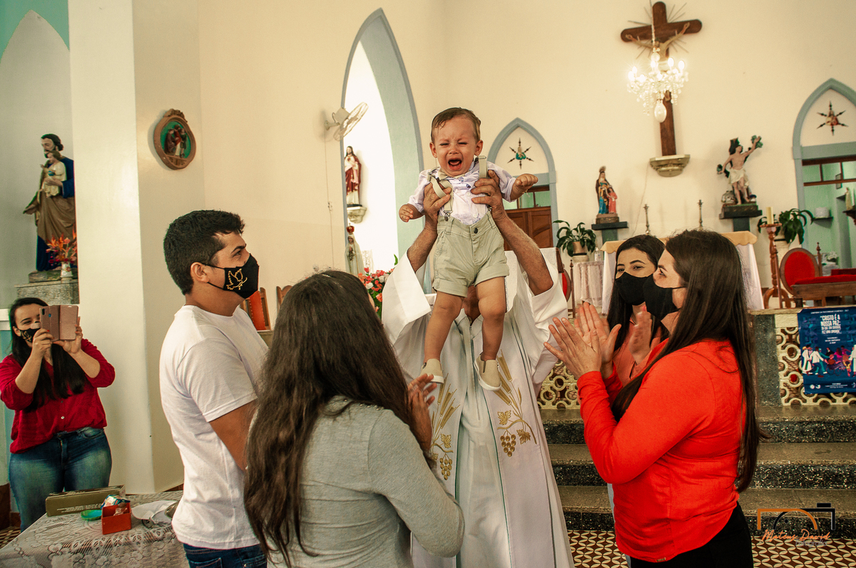 Batismo de Bernardo em Abreus - MG