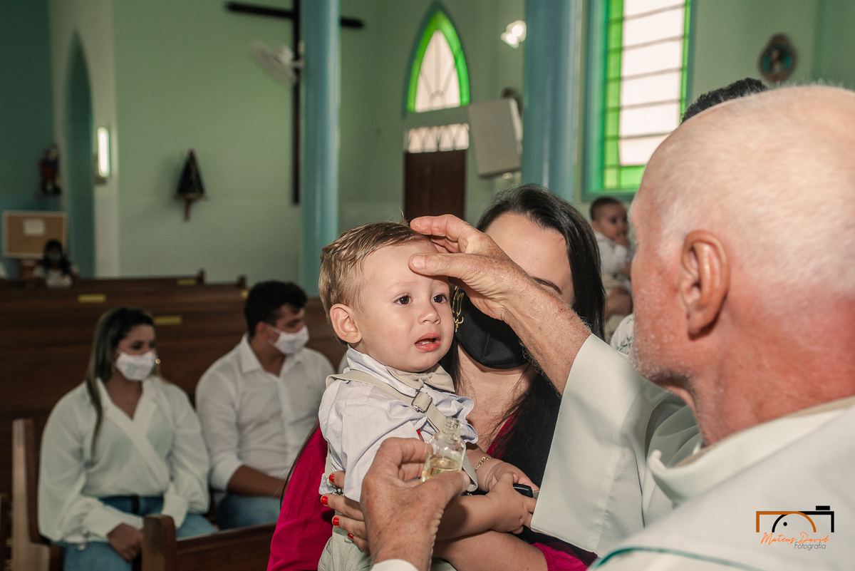 Batismo de Bernardo em Abreus - MG