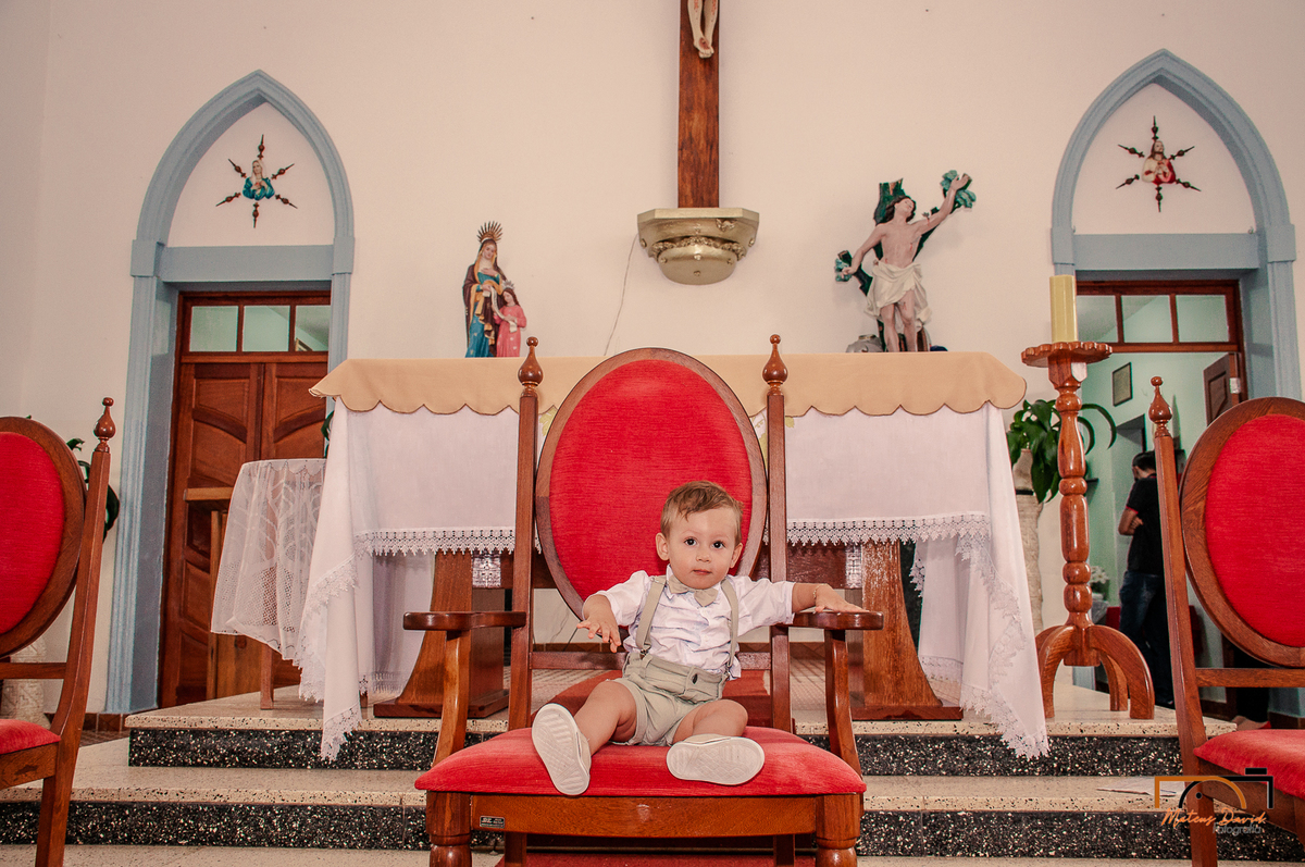 Batismo de Bernardo em Abreus - MG