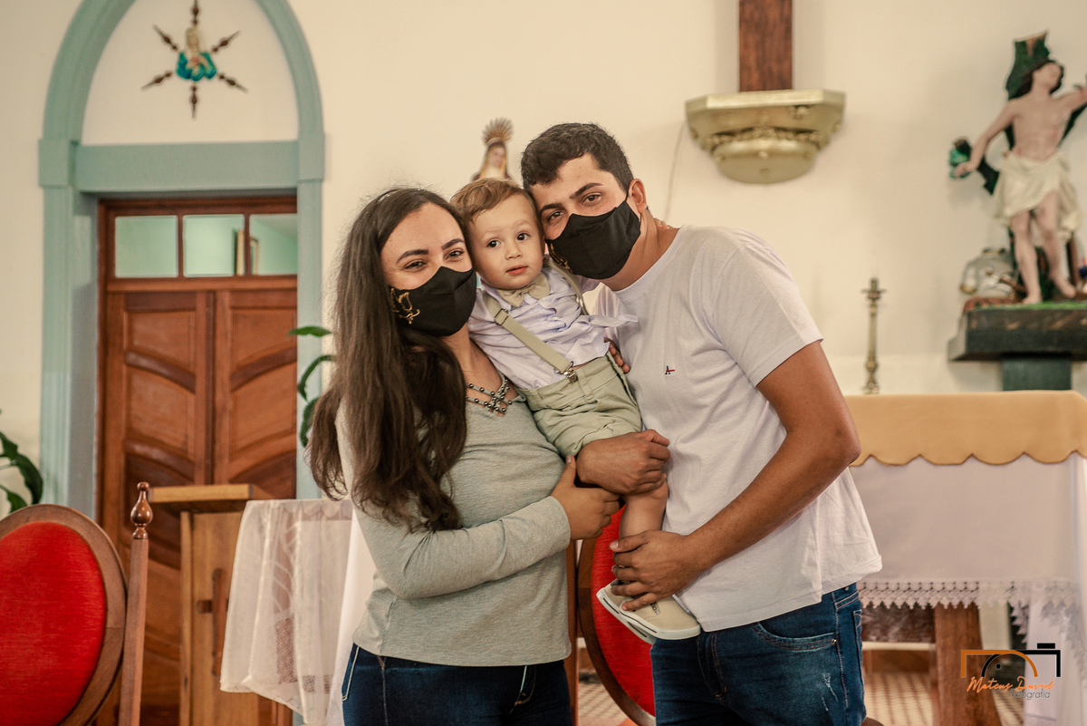 Batismo de Bernardo em Abreus - MG