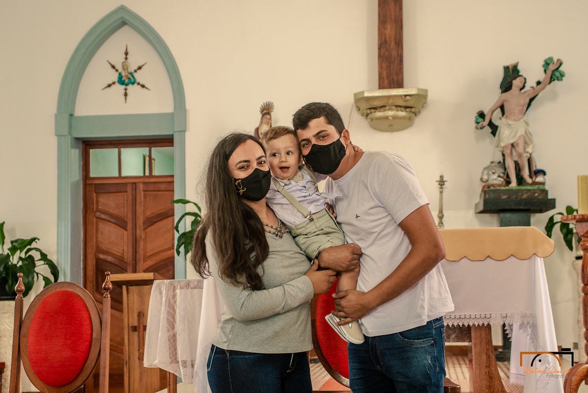 Batismo de Bernardo em Abreus - MG