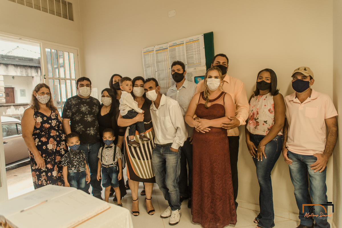 Casamento Civil de Cristina e Cláudio em Alto Rio Doce-MG