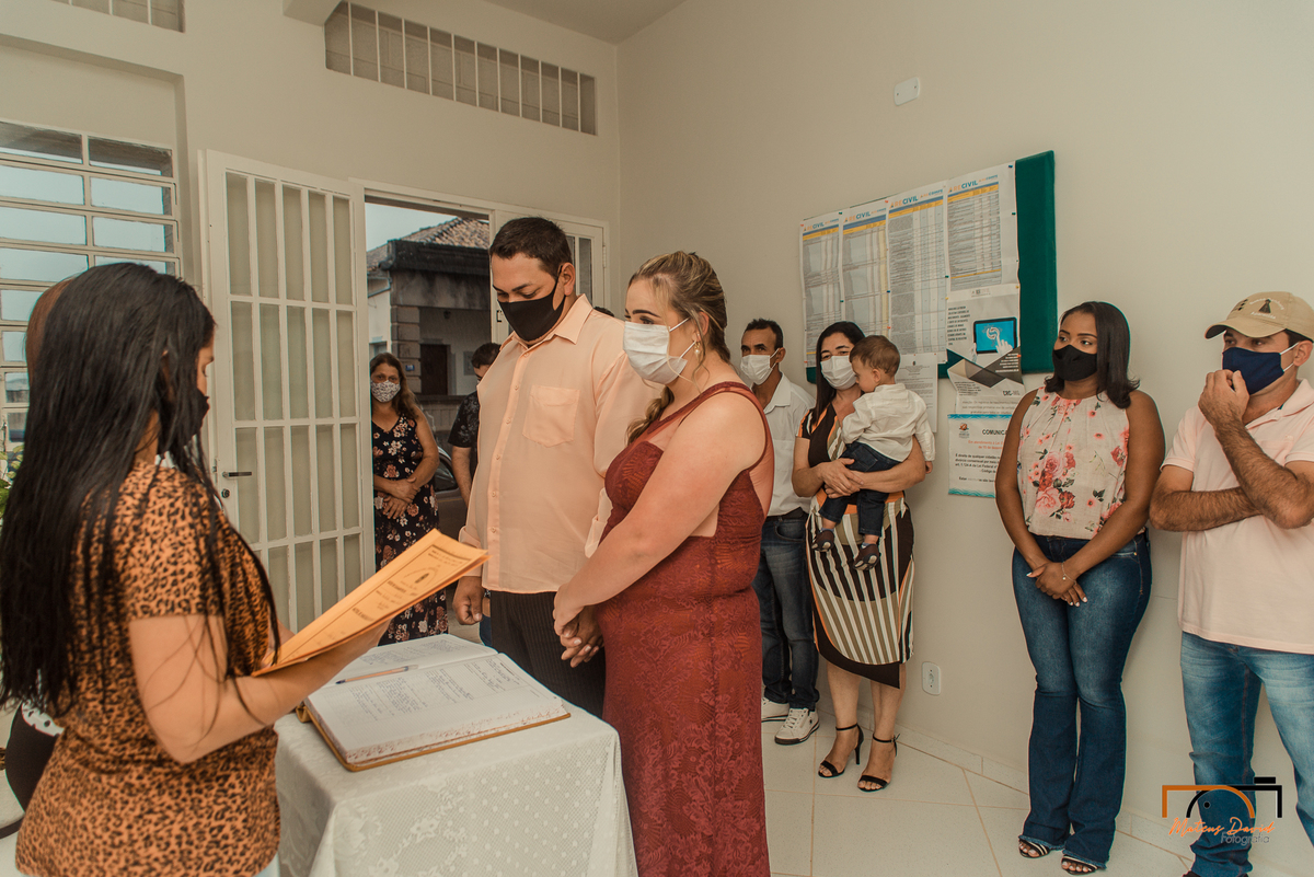 Casamento Civil de Cristina e Cláudio em Alto Rio Doce-MG