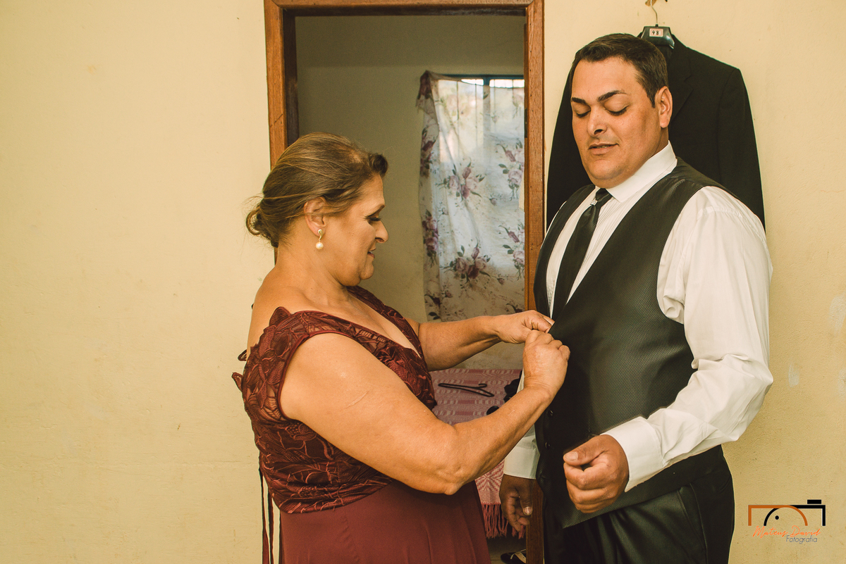 Casamento Cristina e Cláudio em Alto Rio Doce - MG Making of