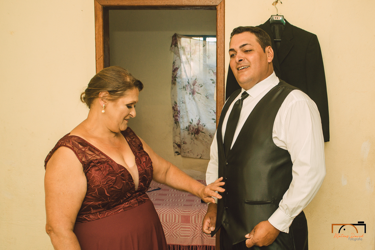 Casamento Cristina e Cláudio em Alto Rio Doce - MG Making of