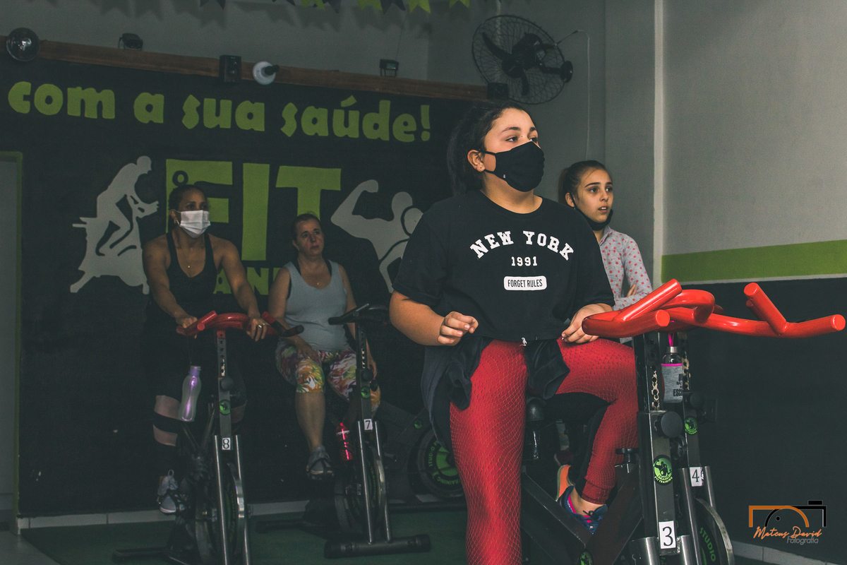 Aula Spinning e Zumba - Stúdio Fit Training - Alto Rio Doce - MG 