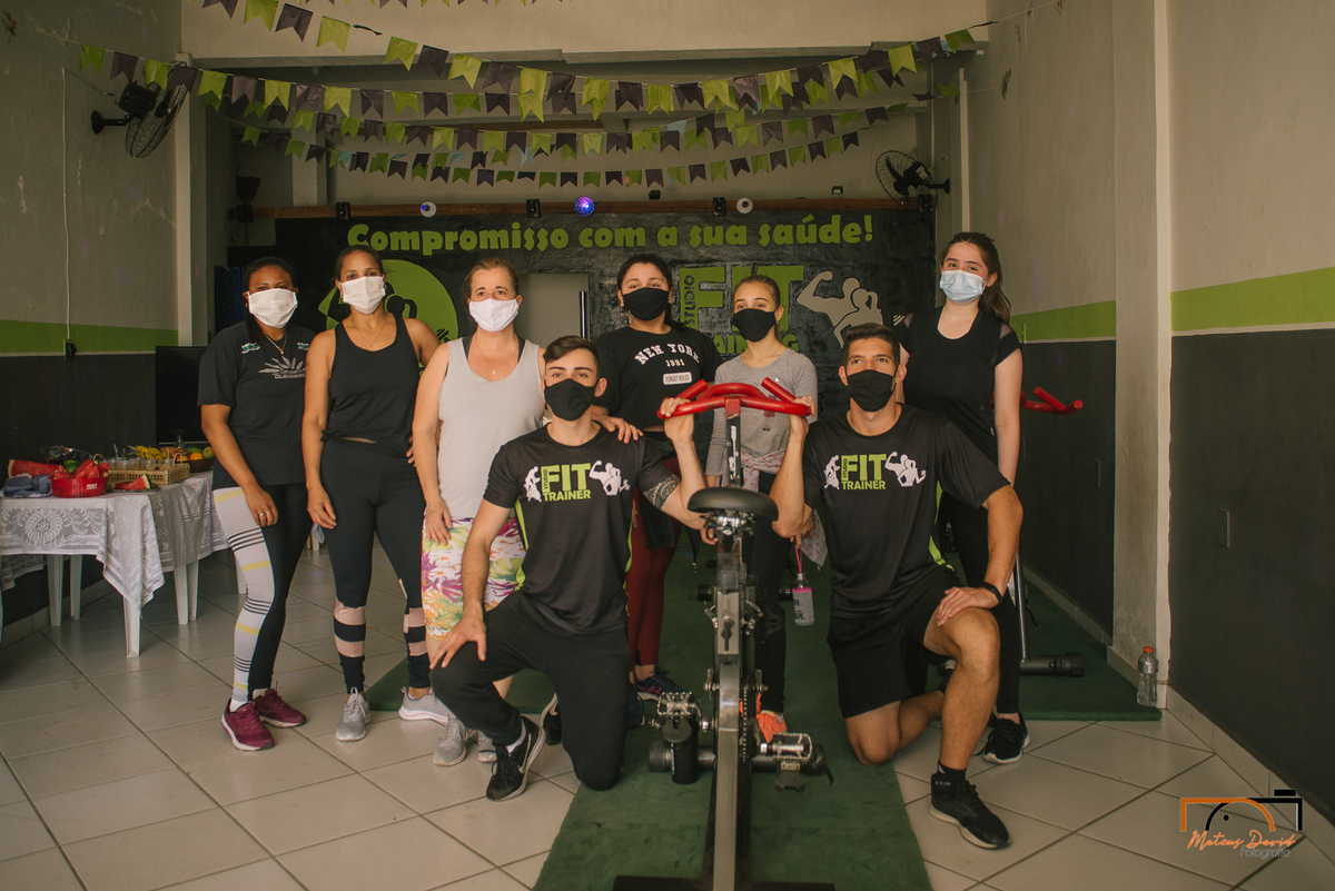 Aula Spinning e Zumba - Stúdio Fit Training - Alto Rio Doce - MG 