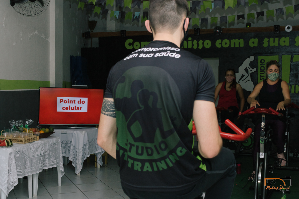 Aula Spinning e Zumba - Stúdio Fit Training - Alto Rio Doce - MG 