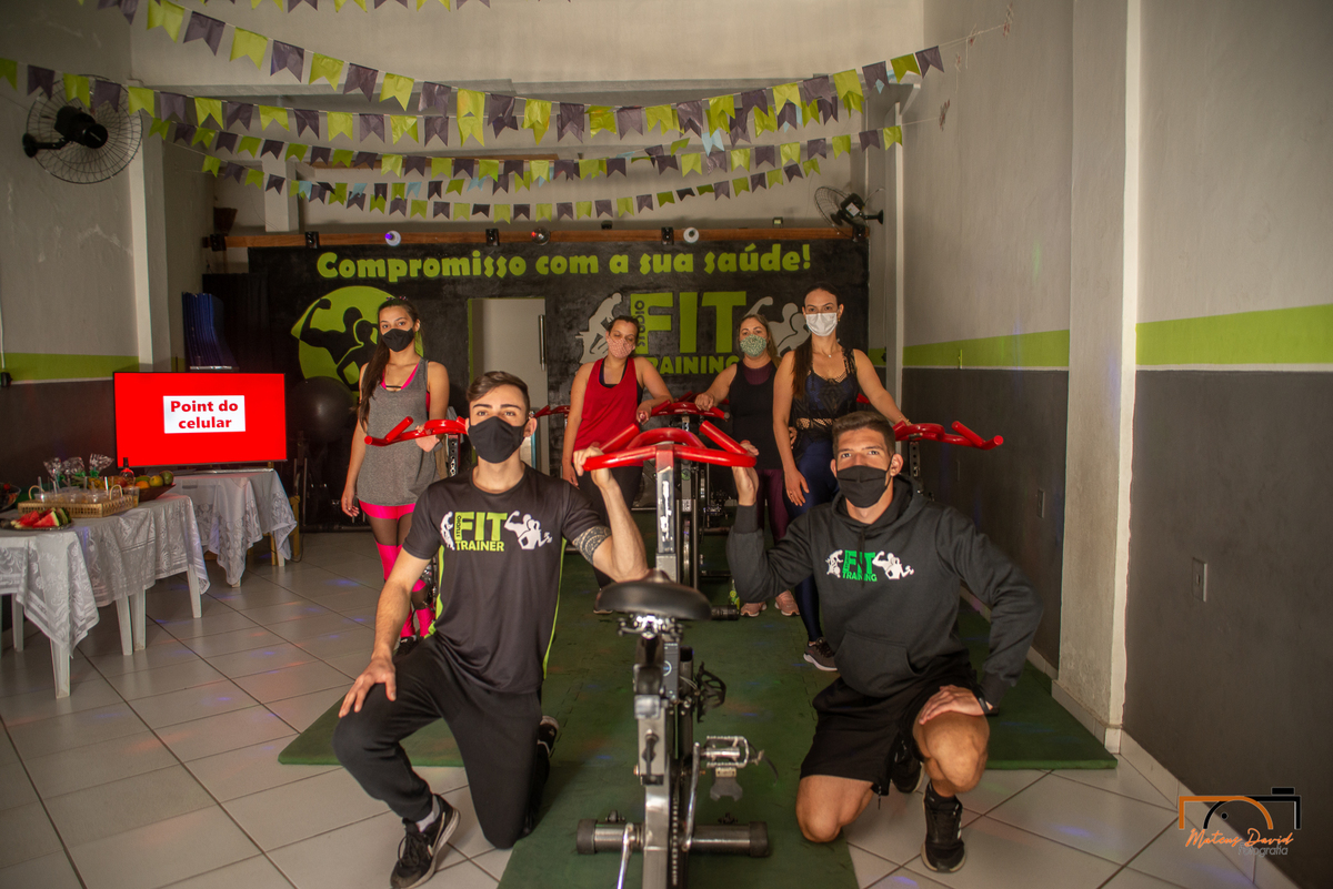 Aula Spinning e Zumba - Stúdio Fit Training - Alto Rio Doce - MG 