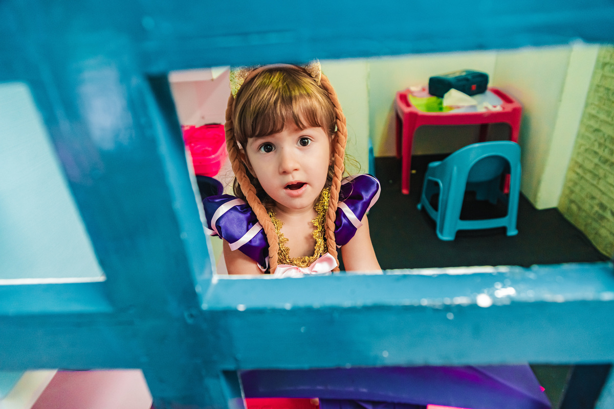 Gabriela 3 anos / Rapunzel / Ilha do Tesouro