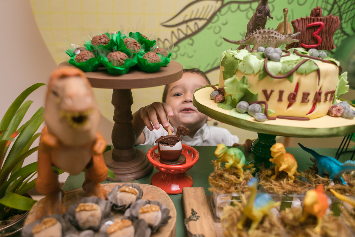 Fotografia de Festa Infantil | Vicente 3 anos | Adriana Kochem 