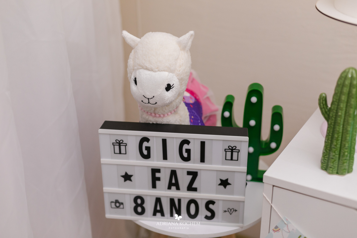 Fotografia de Festa Infantil | Gigi 8 anos | Adriana Kochem 