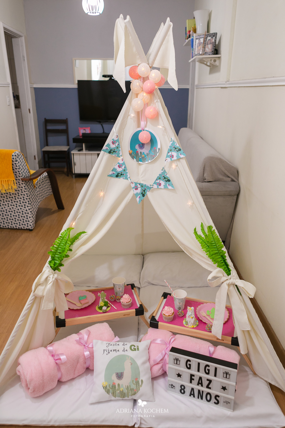 Fotografia de Festa Infantil | Gigi 8 anos | Adriana Kochem 