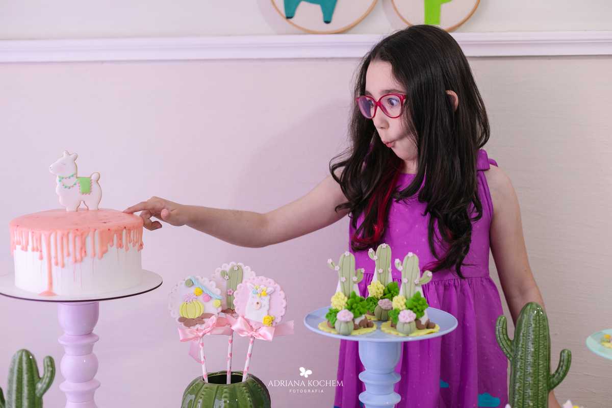 Fotografia de Festa Infantil | Gigi 8 anos | Adriana Kochem 