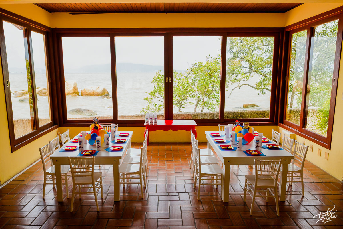a vista pro mar da Ponta de Baixo Sao José condomínio Koerich na grande Floripa