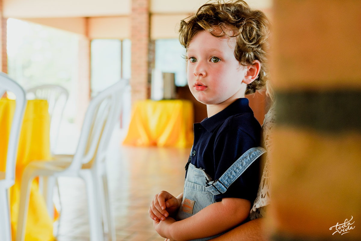 retrato do menino Bernardo no seu aniversário infantil