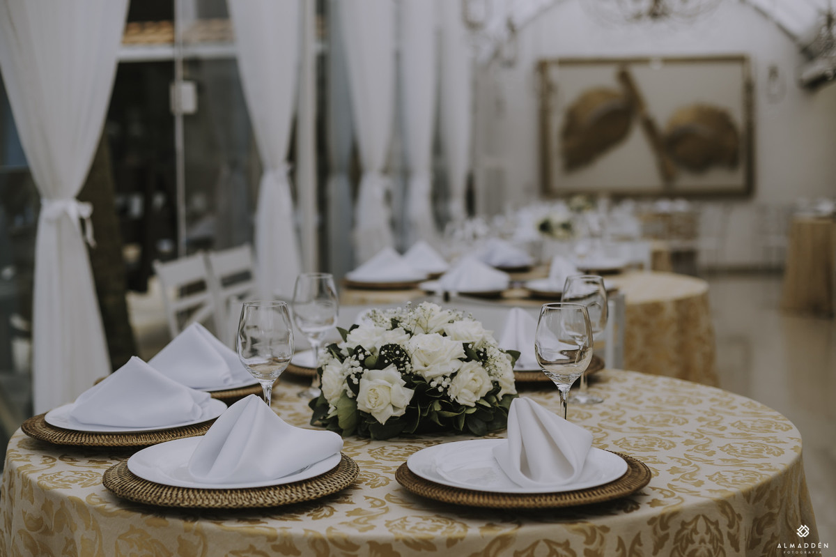mesa decorada - casamento