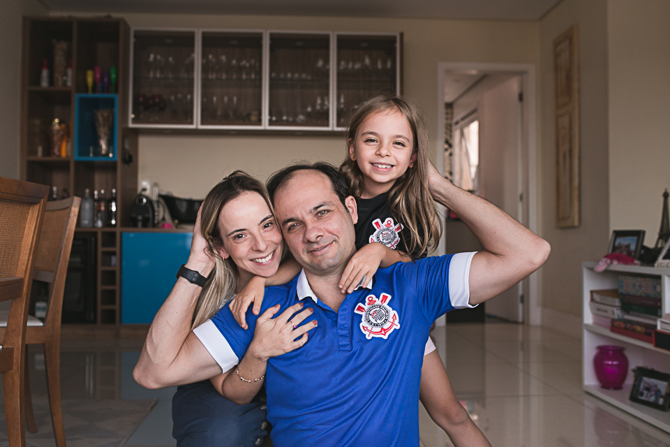 família paixão futebol
