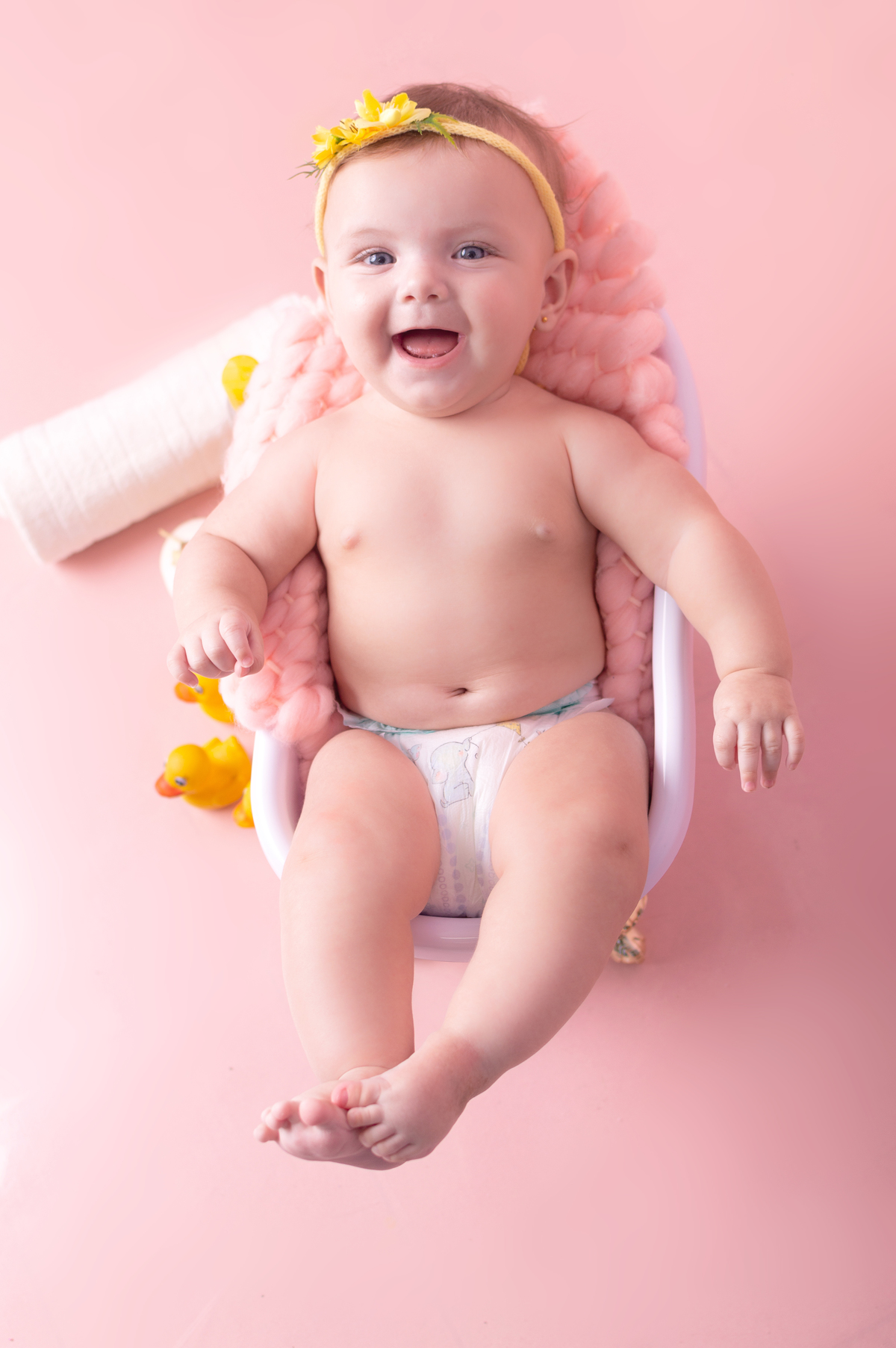 detalhes do bebê em forma de fotografia em santo andré, sp