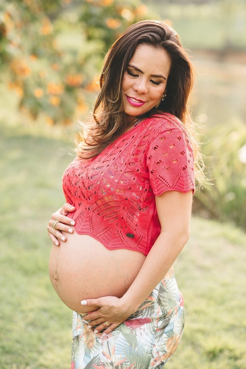 Pollyana e Gil a espera de Julia