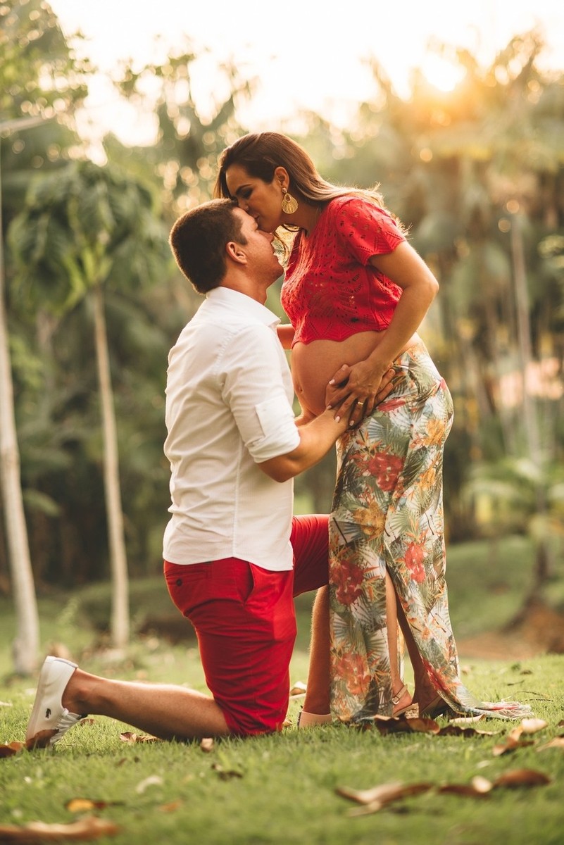 Pollyana e Gil a espera de Julia