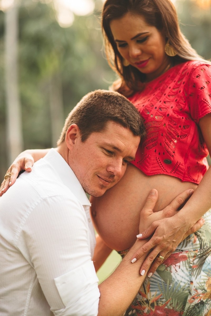 Pollyana e Gil a espera de Julia