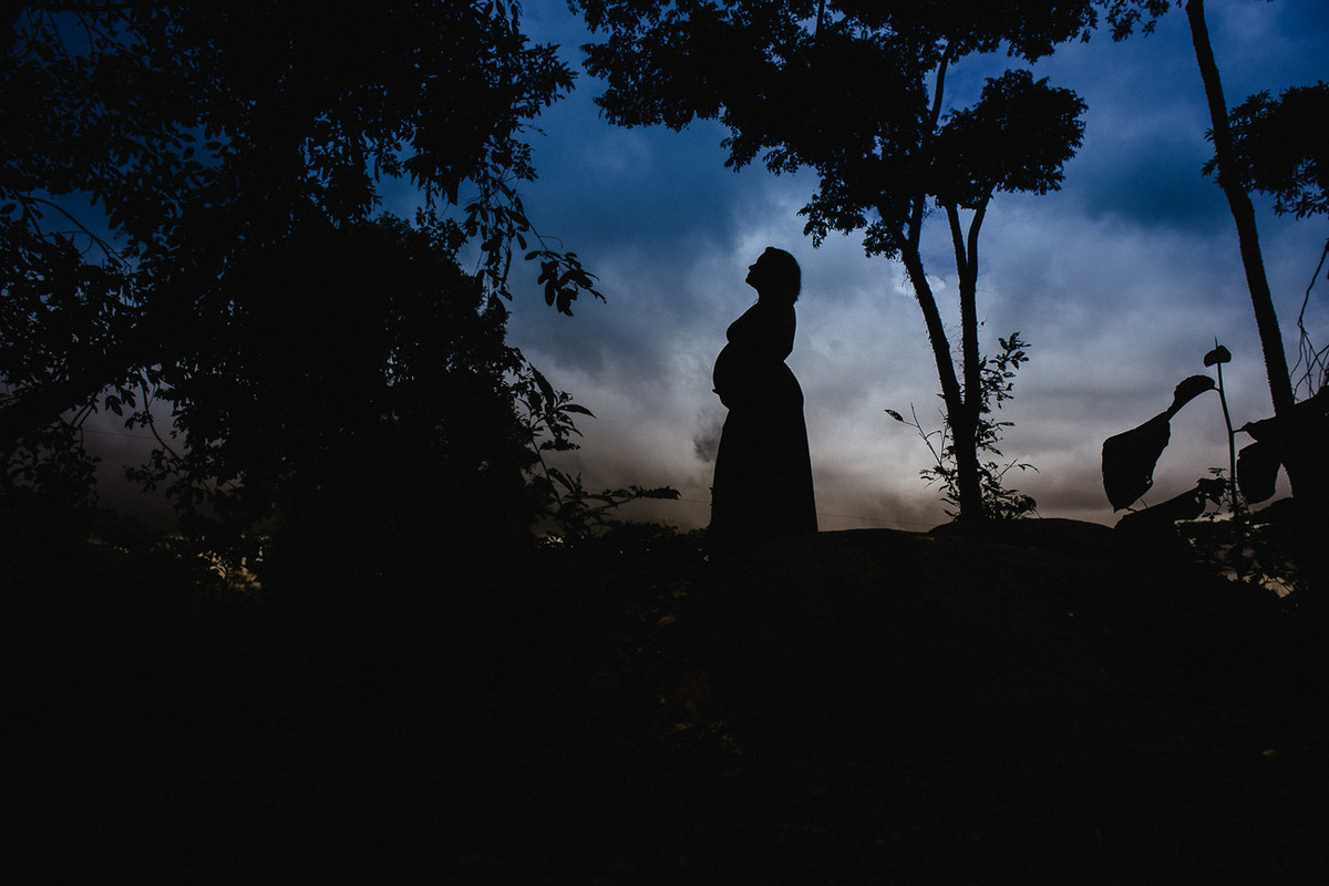 Janaíne + Roberto a espera de Olívia