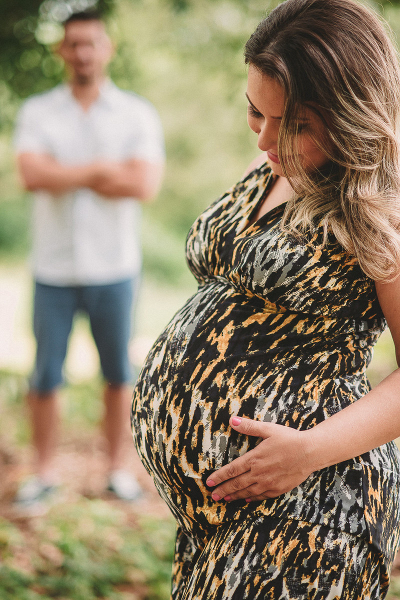 Janaíne + Roberto a espera de Olívia