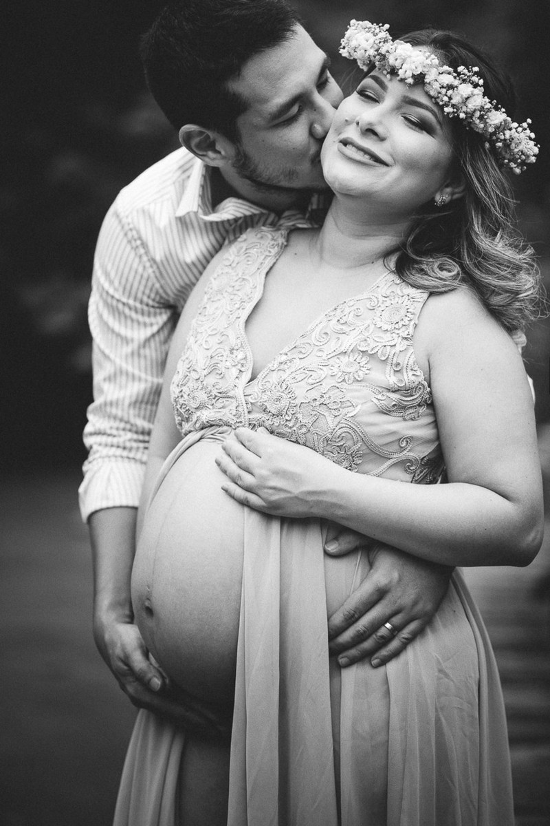 Janaíne + Roberto a espera de Olívia