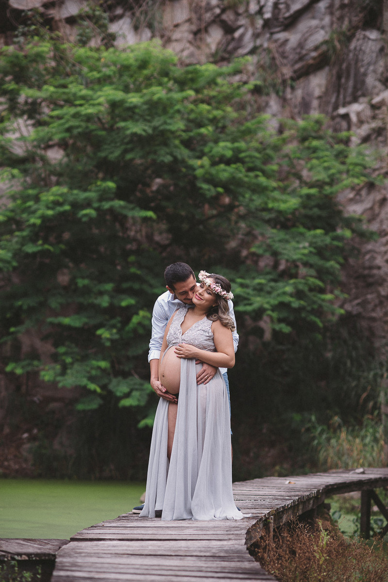 Janaíne + Roberto a espera de Olívia