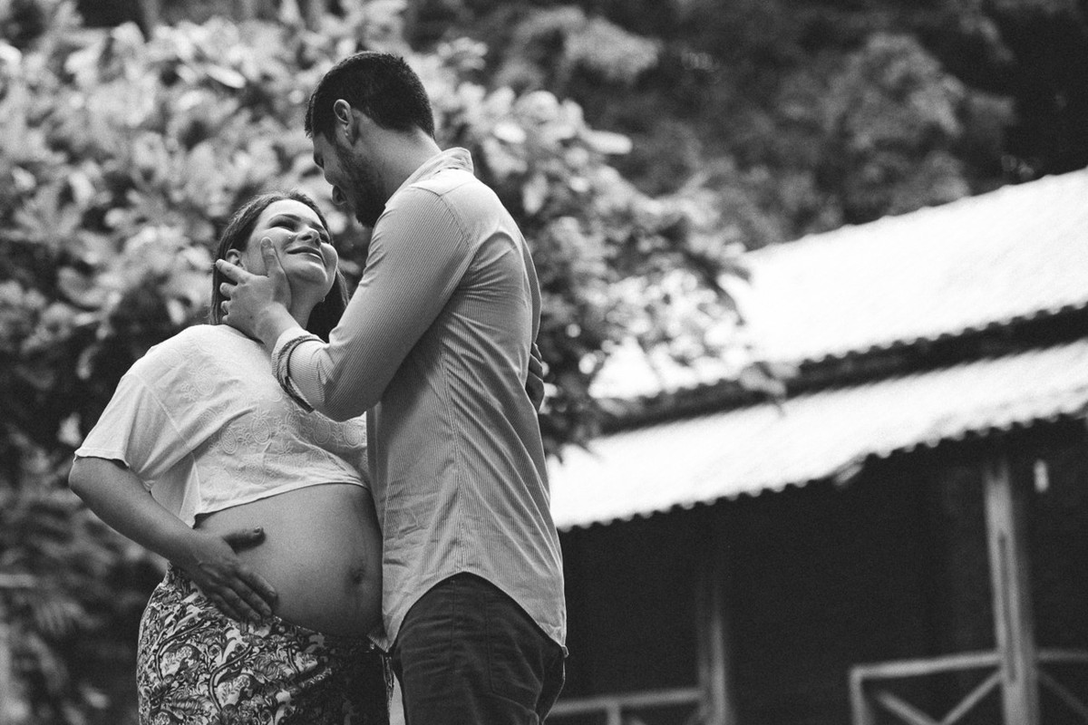 Janaíne + Roberto a espera de Olívia