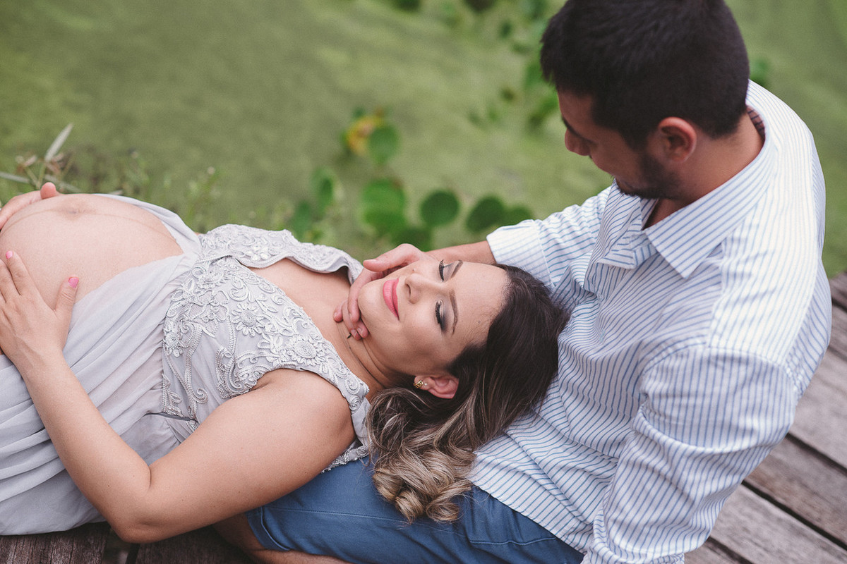 Janaíne + Roberto a espera de Olívia