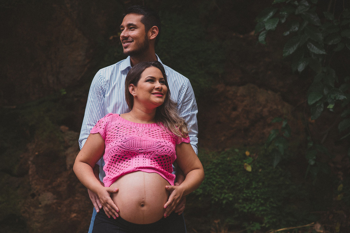 Janaíne + Roberto a espera de Olívia