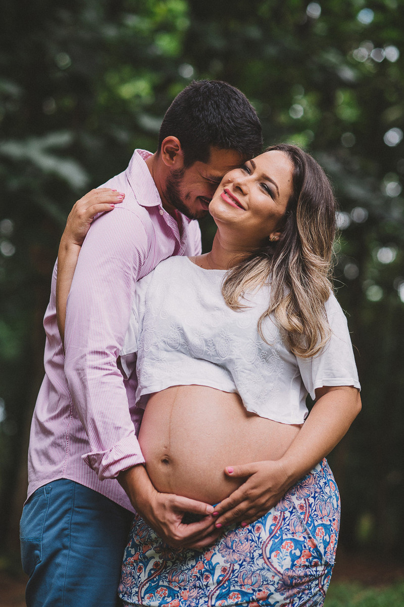 Janaíne + Roberto a espera de Olívia