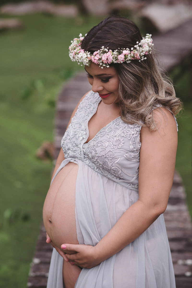 Janaíne + Roberto a espera de Olívia