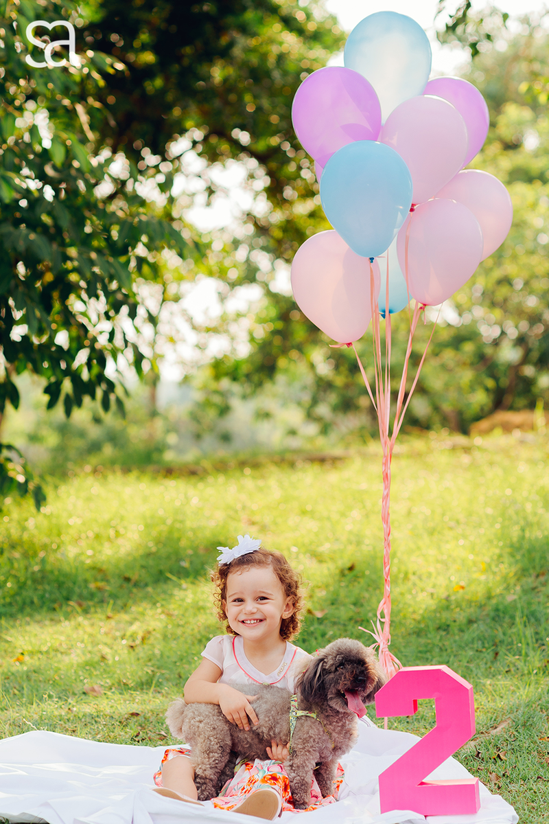 Ensaio 2 aninhos da Julia