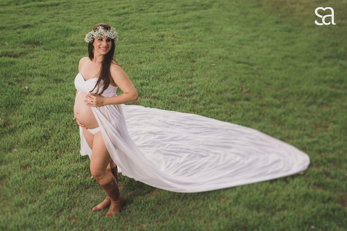 Carol + Alessandro + irmãzinha Beatriz a espera de Bernardo