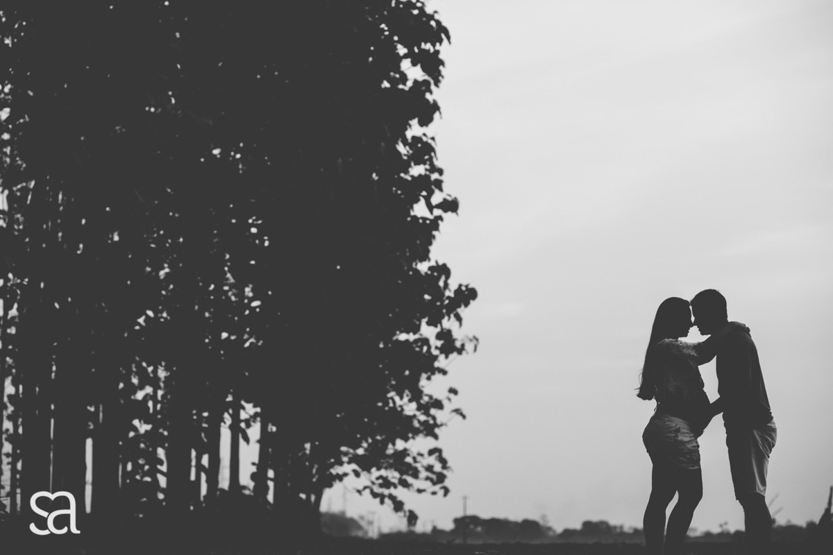 Carol + Alessandro + irmãzinha Beatriz a espera de Bernardo