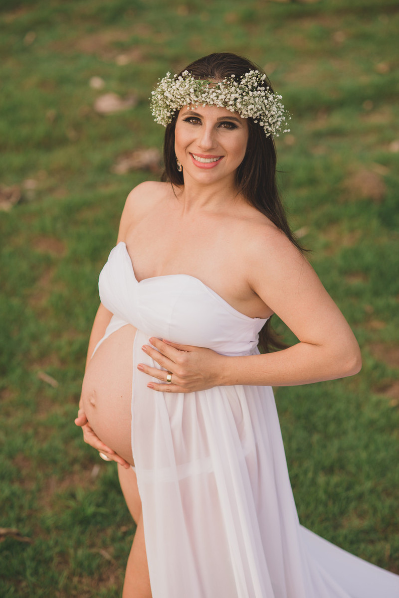 Carol + Alessandro + irmãzinha Beatriz a espera de Bernardo