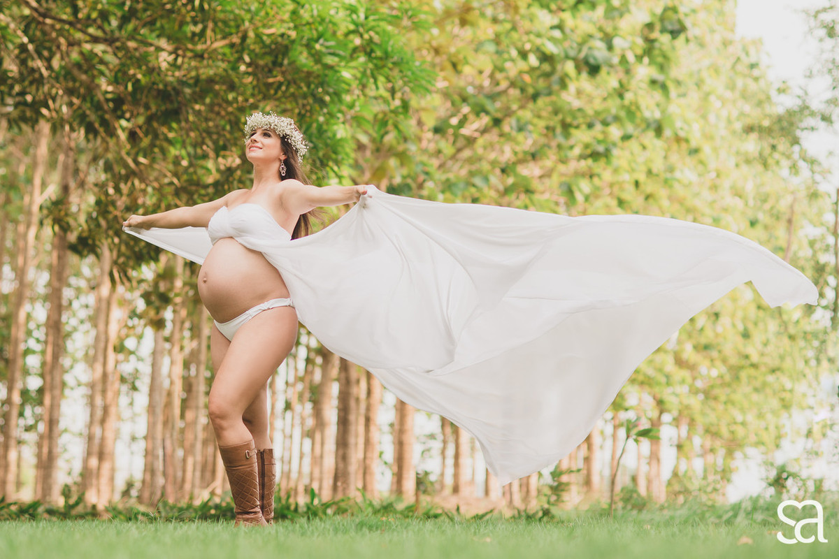 Carol + Alessandro + irmãzinha Beatriz a espera de Bernardo