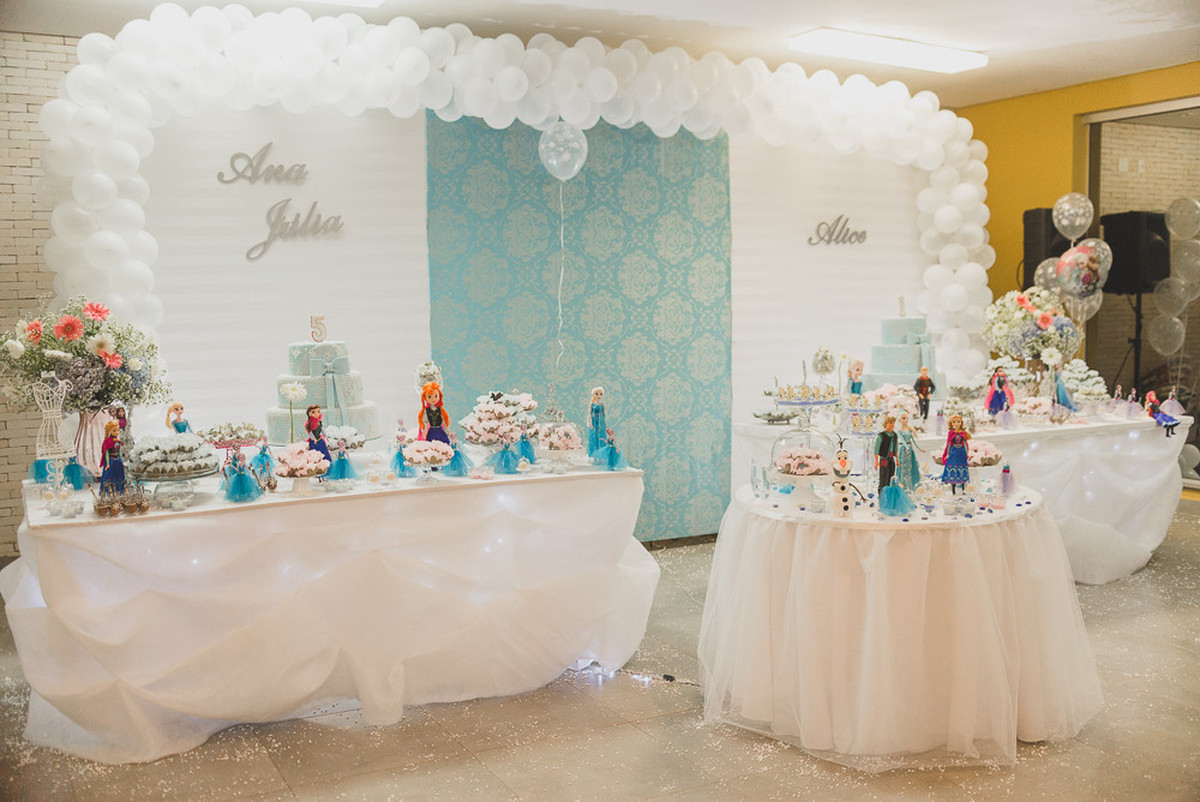 Aniversário Ana Julia 5 anos e Alice 1 ano