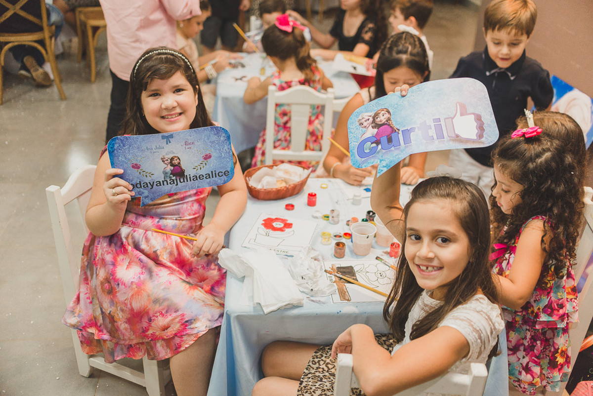 Aniversário Ana Julia 5 anos e Alice 1 ano