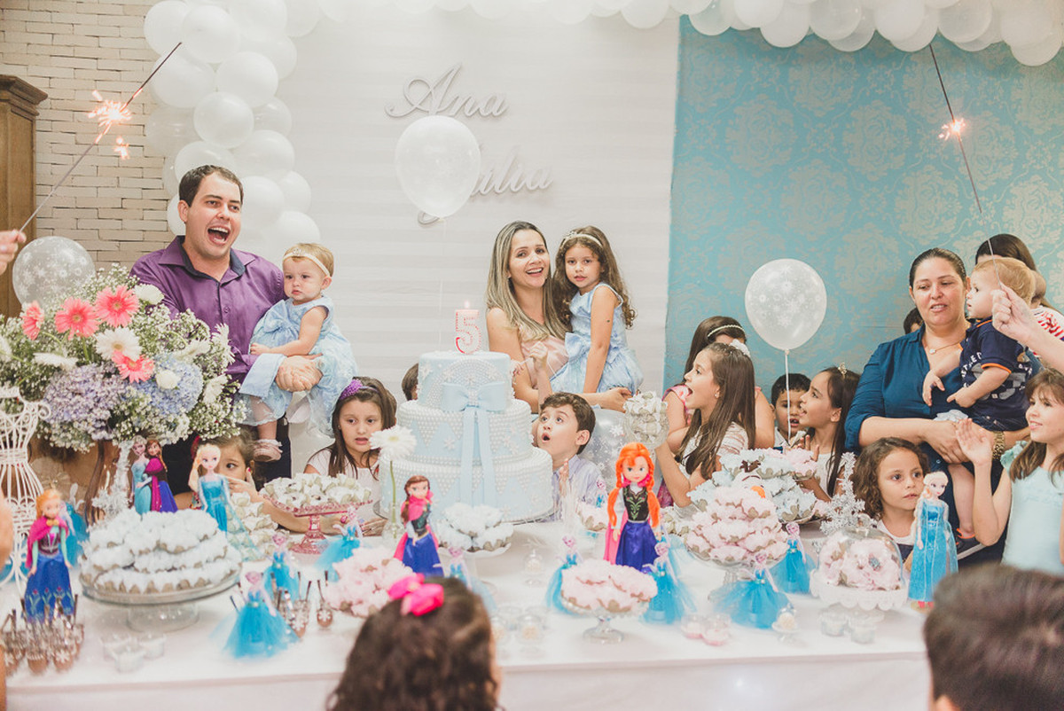 Aniversário Ana Julia 5 anos e Alice 1 ano